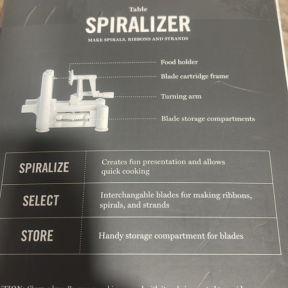 Marta Steward table spiralizer - Picture 13 of 15